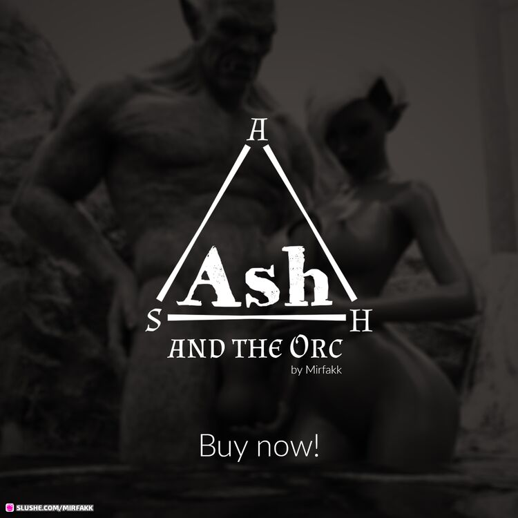 Ash and The Orc - 3D comic
